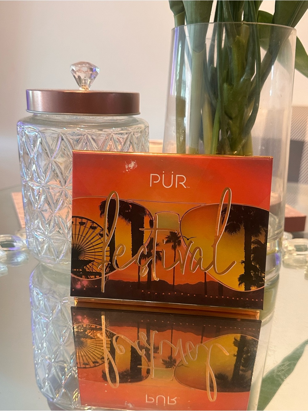 PÜR Festival 12 Shade Eyeshadow Palette NEW NWOB Vegan Cruelty Free Glam Summer